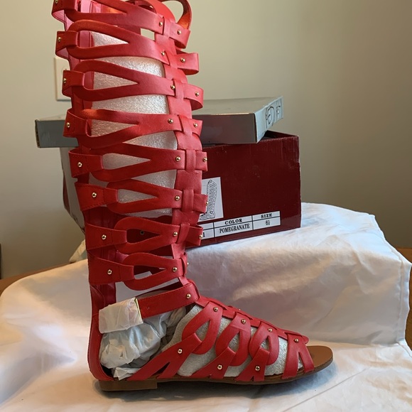 Tall Roman sandals -NEW - Picture 3 of 5